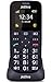 Jethro [SC118B] Simple Unlocked Quad-band GSM Senior & Kids Cell Phone, SOS Button, Easy to Use, Light Weight, Large Keyboard [Black Color]