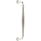 Alno D726-8-PN Charlie&rsquo;s Collection Traditional Appliance Pull, Polished Nickel