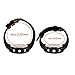 Solar Watches for Men, JIGE Solar Powered Quartz Watch 2 Display Multifunctional Sports Watch (Black)