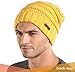 Brook + Bay Slouchy Beanie - Women's Winter Hats, Beanie Slouch Hats for Cold Weather, Oversized Beanie Knitted Hats for Women & Men Mustard