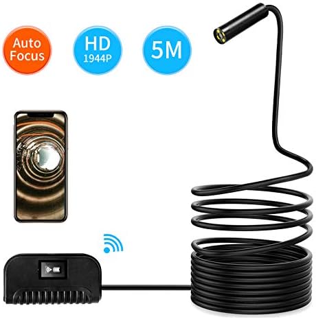 New Landing 5MP 1944P Auto Focal WIFI Endoscope Camera
