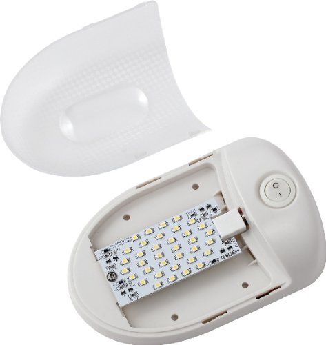 Gold Stars F3528001 LED Dome Light Fixture Single 921 Wedge 36 High Power LEDs 12V Natural White (1)
