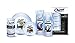 Chinet Cut Crystal Clear Plastic 10 inch Plates 20ct (2 Pack - 40 plates total)