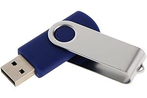 USB 2.0 Metal Flash USB Stick Flash Memory Stick Memory Stick Storage Thumb U Disk - Blue, 4Gb Professional