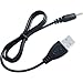 2.5mm Male AUX Audio Jack To USB 2.0 Male Charge Cable Adapter Cord / Data