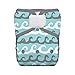 Thirsties One Size Pocket Diaper Hook & Loop, Surf's Up