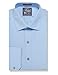 Formal Shirts Fitted Mens Solid Color Dress Shirt or Tuxedo Shirt, 100 Percent Luxe Microfiber, Spread Collar