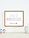 Land of Makebelieve 14x11 Wall Art Print for Boys, Girls or Baby's Room, Nursery Decor, Perfect for a Playroom or Classroom, Gender Neutrall
