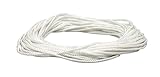 Lehigh NML48X 1/8-Inch by 48-Feet Diamond Braid Nylon Rope, White