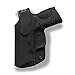 We The People Holsters - Black - Right Hand - IWB Holster Compatible with Smith & Wesson M&P 9C/40C / M2.0 3.5