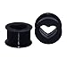 D&M Jewelry 9 Pairs Mixed Color Heart Silicone Soft Ear Plugs Expander Flesh Tunnels Gauges 6g-1