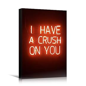 signwin Canvas Wall Art Light Quotes Bedroom Industrial...