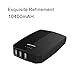 AIRGINE A-16 External battery Power bank Portable Charger Powerbank 1 pack-Black
