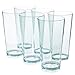 Jumbo 32-ounce Plastic Tumbler | set of 6 Turquoise Mist