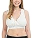 Kindred Bravely Soft French Terry Nursing Sleep Bra for Maternity / Breastfeeding (Medium-Busty, 2 Pack, Black/Ivory)