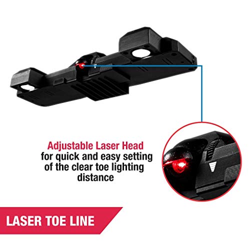 MD Sports 2 in 1 Laser Toe Line and Dartboard Light - Thumbnail 6