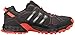 adidas Men's Rockadia Trail M Running Shoe, Black/Black/Energy, 9.5 M US