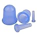 ZDU 4 Pcs Silicone Cupping Cups Set Massage Vacuum Therapy Rubber Cup Body Face Back Legs Cups Kit for Anti Cellulite Anti-aging Wrinkle Reducer Myofascial Release Collagen Stimulator