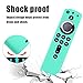 ACEIken Cover/Case for Fire TV Stick 4K / Fire TV Cube/Fire TV (3rd Gen) Compatible with All-New 2nd Gen Alexa Voice Remote Control (Light Green)