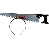 NOVELTY GIANT WWW.NOVELTYGIANT.COM Adult Saw Through The Head Headband Costume Accessory