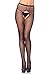 Leg Avenue Womens Fishnet Crotchless Pantyhose