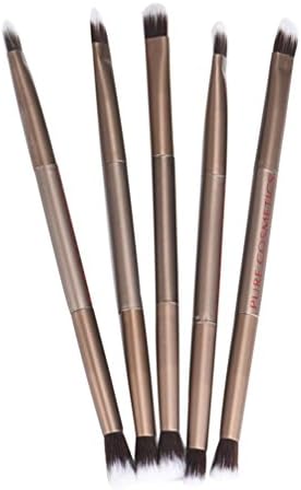 Brushes, RIUDA 5PCS Makeup Eye Powder Foundation Eyeshadow Blending Double-Ended Brush Pen