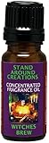 Concentrated Fragrance Oil - Witches Brew - A celebration of patchouli, cinnamon and cedarwood. Infused w/essential oils. (.33 fl.oz.)