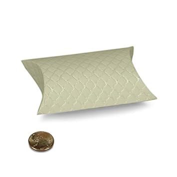 Amazon Com White Pillow Boxes Quantity 20 Width 1 3 8 Health