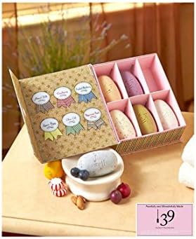 THE CELEBRITIES USE NATURAL PLANT BASED BEWELL SOAP ON THERE SKIN 6 PCS SAMPLER WITH FREE GIFT BOX
