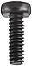 Small Parts M26D7985AB Steel Pan Head Machine Screw, Black Oxide Finish, Meets DIN 7985, #1 Phillips Drive, M2-0.4 Thread Size, 6 mm Length, Fully Threaded, Import (Pack of 100)