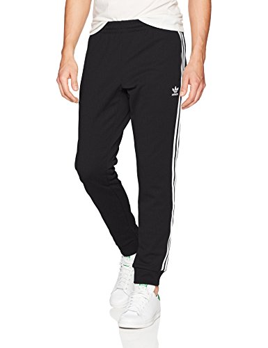 adidas Originals Men's Originals Superstar Track Pants, Black, S