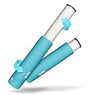 Flint Retractable Lint Roller Protects 30 Multi-Use Sheets When Closed, Compact and Stylish to Take Anywhere, Removes Lint, Dust and Pet Hair with One Swipe, Light Blue