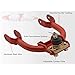AJP Distributors 2PCS Suspension Front Upper Adjustable Tubular Steel Control Arm Camber Kit Red Compatible/Replacement For Civic Del Sol/Integra 1992 1993 1994 1995 1996 1997 1998 1999 2000 2001