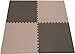 Tadpoles 4 Piece Playmat Set, Taupe/Brown