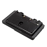 Andoer Gold Mount to V Mount Battery Adapter Plate Converter with D-tap Port for Panasonic Battery to Sony Camera S-GP-A
