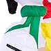 Peanuts Lighted Snoopy Christmas Inflatable10-ft x 4.49-ft