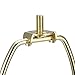 4 Pack 8 inch Lamp Harp Holder for Table and Floor Lamps (Gold)