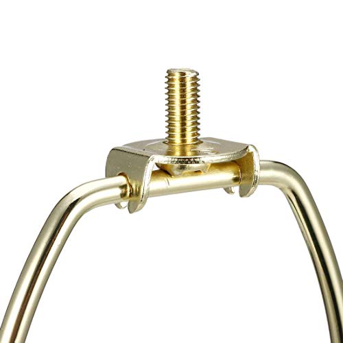 4 Pack 8 inch Lamp Harp Holder for Table and Floor Lamps (Gold)