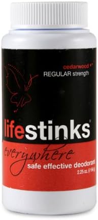 Duggan Sisters Regular Strength Cedarwood Travel Deodorant 2.25oz deodorant Aluminum Free