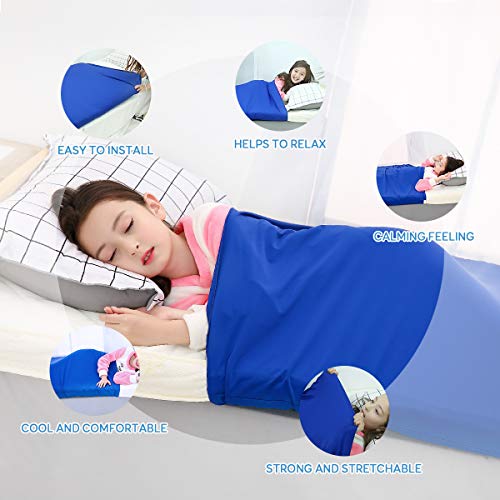 BUZIO Pouch Sensory Bed Sheet for Kids Compression Alternative to