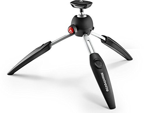 Manfrotto-MTPIXIEVO-WH-PIXI-EVO-2-Section-Mini-Tripod