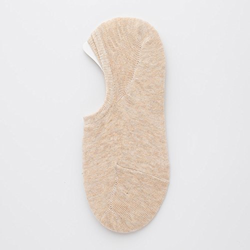 Cotton sport brief contact four seasons socks boat socks thin cotton solid color Beanie shoe dropping resistance silicone socks,Light beige