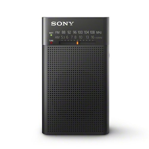 title=Sony ICF-P26 Radio portatile FM/AM con altoparlante, nero