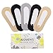 Likimar 5 Pairs No Show Socks Women Low Cut Boat Liner Sock for Flats Womens Thin Non Slip Invisible Footies Socks Nylon