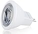 CBconcept UL-Listed MR11 GU4.0 LED Light Bulbs, 5-Pack, 2 Watt, 230 Lumen, Warm White 3000K, 36° Beam Angle, 12 Volt, 20W Halogen Bulbs Equivalent, Landscape/Accent/Recessed/Track Lighting