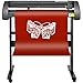 Mophorn Vinyl Cutter 28 Inch Vinyl Cutter Machine 720mm Vinyl Printer Cutter Machine LCD Display Vinyl Plotter Cutter Machine Signmaster Software Sign Making Machine with Stand