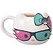 Seven20 Hello Kitty Ceramic Coffee Mug with Cute Sunglasses and Bow Design - Sanrio - Large 20 oz