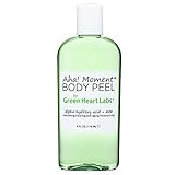 Aha! Moment Body Peel | Gentle High Potency Lactic Alpha Hydroxy Acid Peel, Huge 4 oz Bottle