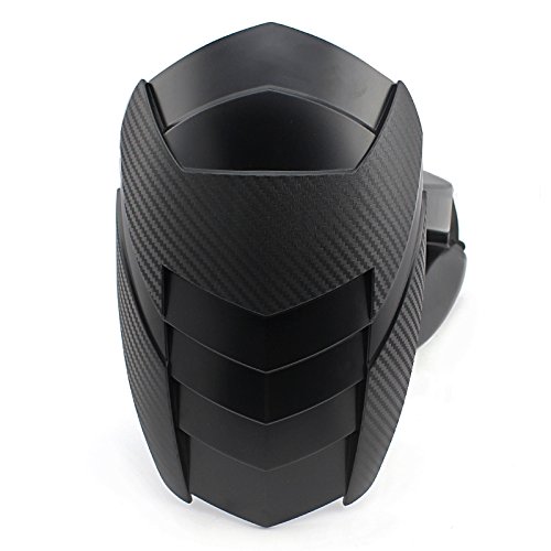 FATExpress Motorcycle Plastic Black Rear Mudguard Mount Wheel Tire Hugger Mud Guards Fender Splash Guard for 2004-2012 BMW R1200GS R 1200 GS 2005 2006 2007 2008 2009 2010 2011 04-12