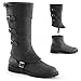 Funtasma Women's Gotham-105, Black Distressed Polyurethane, 13